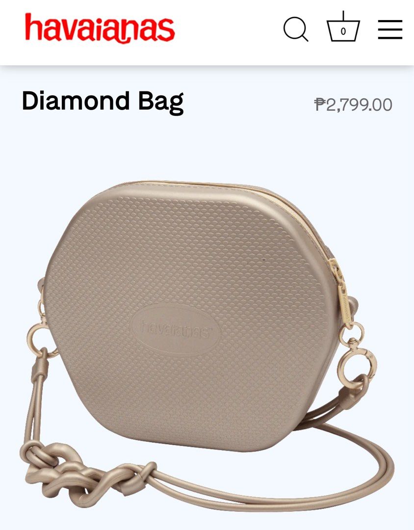 Havaianas Diamond Bag Women s Fashion Bags Wallets Cross body Bags on Carousell
