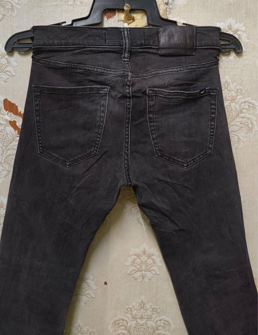 Hollister biker jeans store