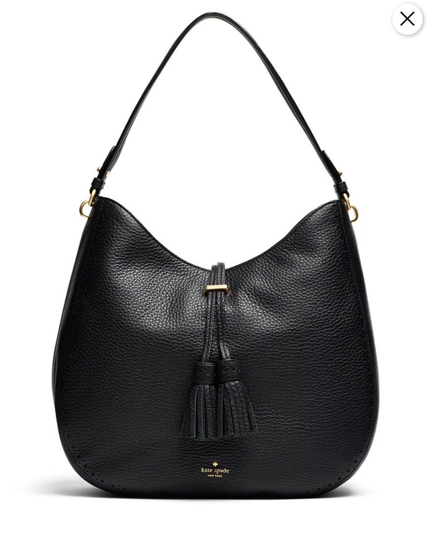 Kate Spade James Street Mason Bag (Category: Shoulder Bags) located in Quezon City. Submitted by shainati (Listing ID 1340066253, Image 1). Description: Used twice only. Super ganda ng leather at sa personal. Luxe feel. It will look better pag nagkalaman yung bag. RFS: too many bags, hindi nagagamit..