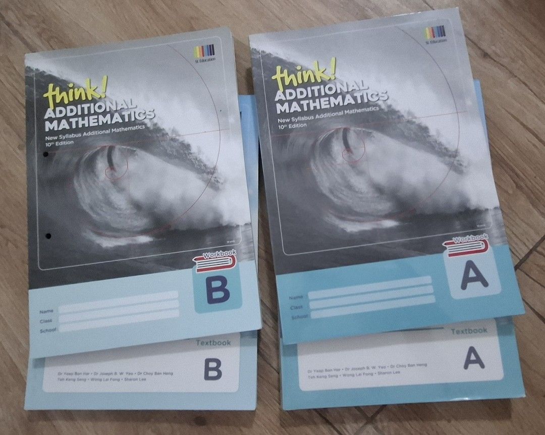 Math for Grade 10 (Category: Textbooks) located in Antipolo. Submitted by lello.mom (Listing ID 1339995259, Image 1). Description: Think Mathematics for Grade 10 Singapore Math Used only as reference No markings Original price is Php 3,190.