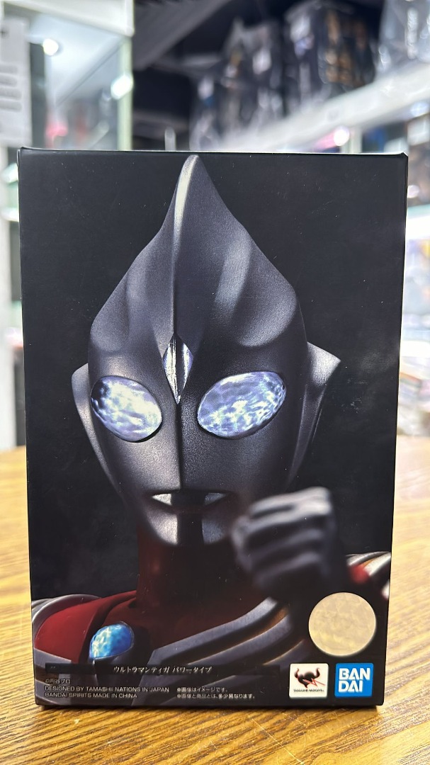 (N)開封品 Bandai S.H.Figuarts Shf Ultraman Tiga Power Type 真骨雕 超人 迪加 咸蛋超人 ...