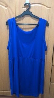 Navy blue sleeveless dress (Category: Dresses) located in Quezon City. Submitted by _mt_1234 (Listing ID 1339969510, Image 2). Description: Navy blue Sleeveless dress Size: XL to 2XL.