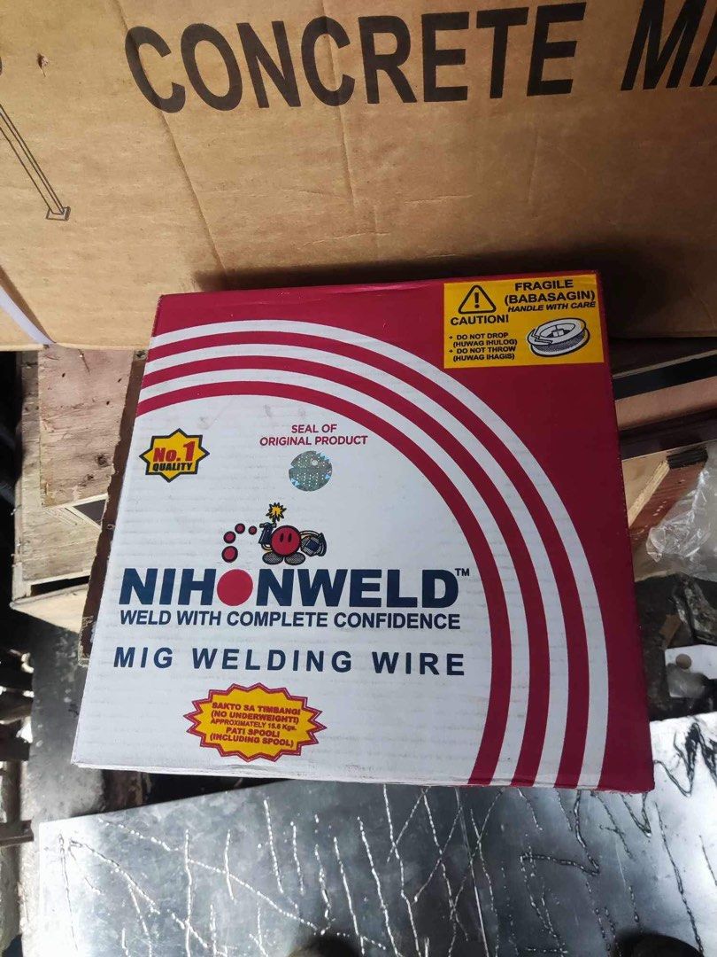 Nihonweld Mig Wire (Category: Construction Tools & Equipment) located in Manila. Submitted by joeyroque09 (Listing ID 1339989516, Image 1). Description: .