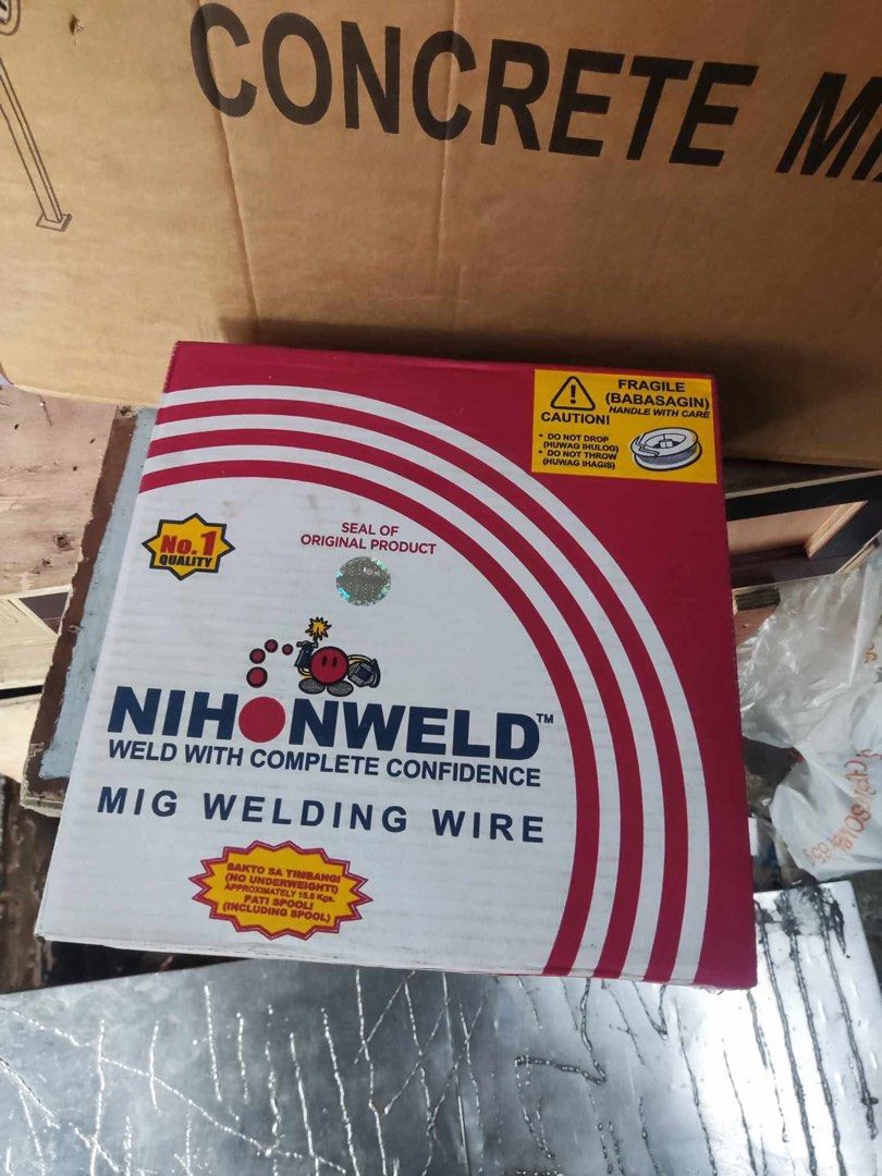 Nihonweld Mig Wire (Category: Construction Tools & Equipment) located in Manila. Submitted by joeyroque09 (Listing ID 1339989516, Image 3). Description: .