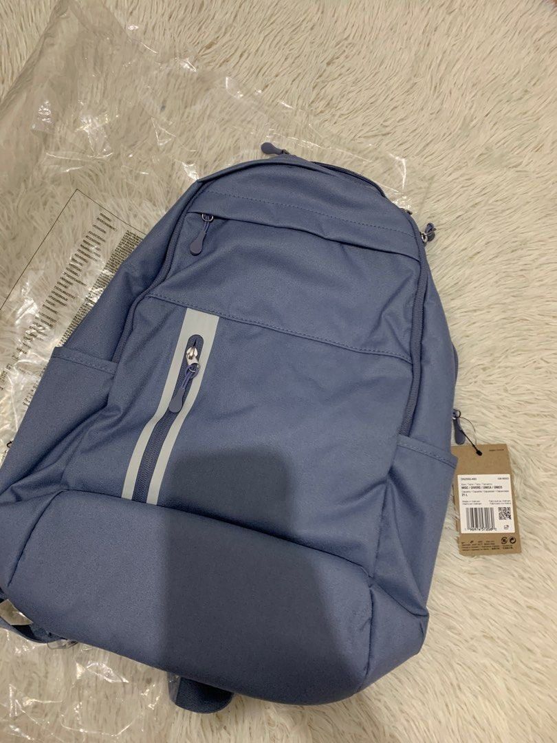 Nike Elemental Premium Backpack 21L - Ashen Slate (Category: Backpacks) located in Manila. Submitted by squal_2322 (Listing ID 1340108120, Image 2). Description: Brand New Style: DN2555-493 Colour: Ashen Slate 17” H x 12” W x 6” D.