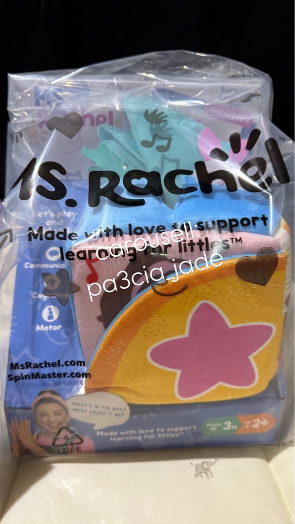 (Onhand) Ms. Rachel Learning Surprise Box, Babies & Kids, Infant ...