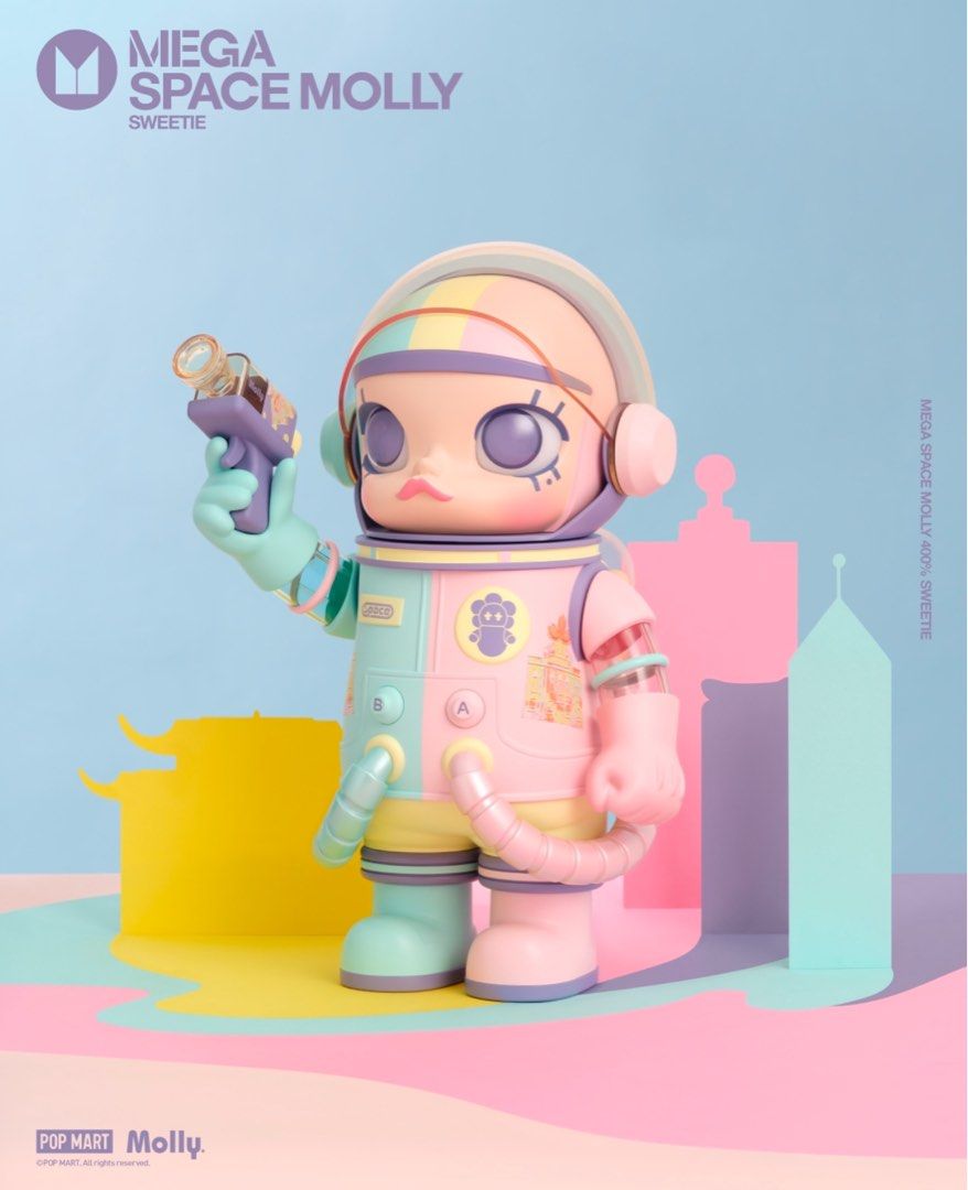 PO: Popmart Mega Space Molly Sweetie 400%, Hobbies & Toys
