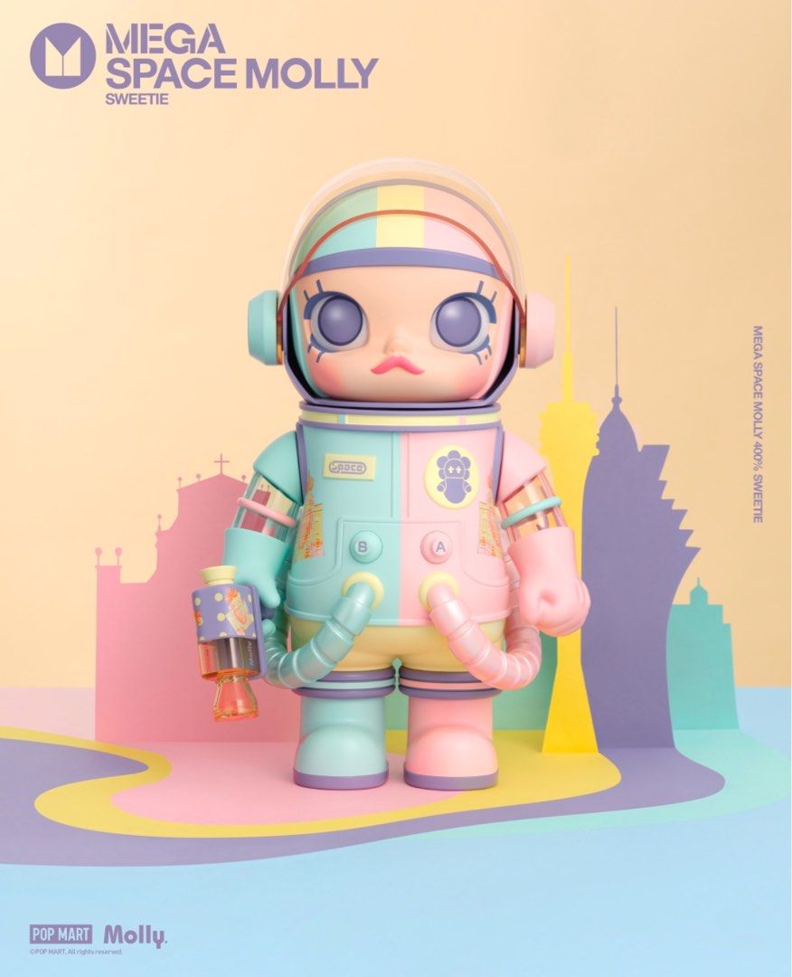 PO: Popmart Mega Space Molly Sweetie 400%, Hobbies & Toys