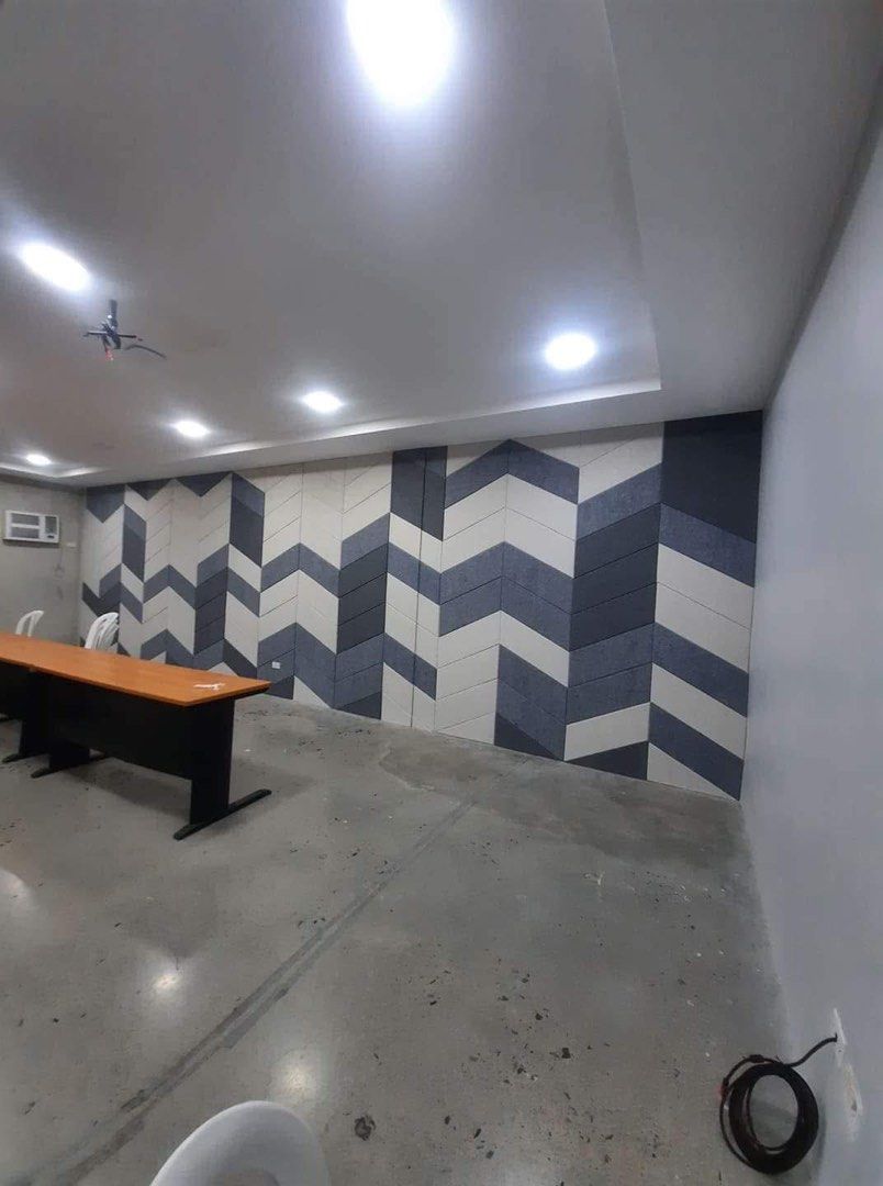 Polyester Panel - Acoustic Panel (Category: Construction & Building Materials) located in Pasig City. Submitted by NoiseTreatment (Listing ID 1340080999, Image 1). Description: Direct Warehouse Pricing - Polyester Acoustic Panel Size: 4ft x 8ft Thickness: 9mm and 12mm For orders and Inquiries msg nio po ako sa v*ber, same number. Thanks 🫶🏻 ❤️❤️❤️ ● Reduce noise, reverb & echo ● Formaldehyde-free & odorless ● No skin or respiratory irritation. ●
