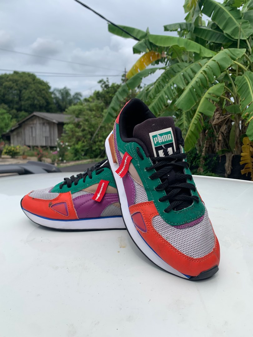 Puma future rider x the hundreds, Men's Fashion, Footwear, Sneakers on ...