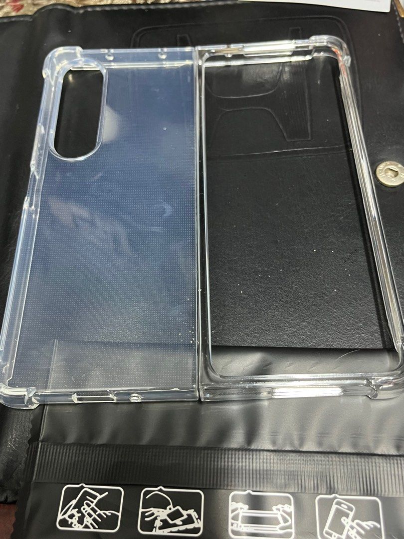 Samsung galaxy zfold 5 4 clear case korea (Category: Cases & Sleeves) located in Santa Rita. Submitted by ritenianstuff (Listing ID 1340039808, Image 2). Description: Brandnew from Korea Z fold 5,4 Add sf 54 GCash payment .