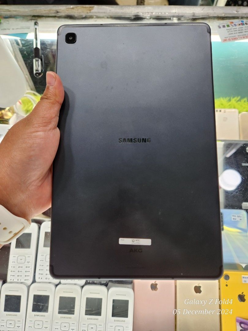 Samsung Tab S6 Lite 4gb/128gb (Category: Android) located in Manila. Submitted by lucky.charm.gadgets (Listing ID 1340038374, Image 1). Description: Samsung Tab S6 Lite 4gb/128gb (CELLULAR) SEARCH MO NALANG FULL SPECS NTC APPROVED NO REPAIR HISTORY 98% SMOOTH MAKINIS PEDE SA MAARTE Note* May LCD WHITE SPOT DI NAMAN NAKAKA APEKTO SA SMOOTH PERFORMANCE. TEST TO SAWA BAGO BAYARAN PEDE MO NAMAN E DARKMODE DINA HALATA . MAGBASA KA MUNA BAGO KA MAG REA
