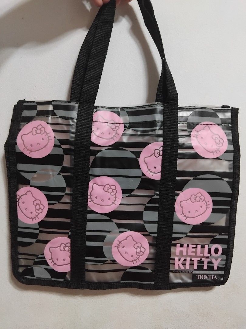 Hello kitty transparent bag sales