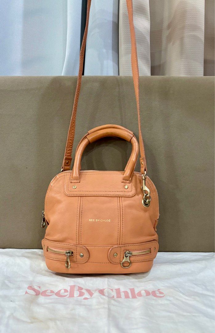 See by Chloe Two way Leather Cross-body (Category: Luxury Bags & Wallets) located in Paranaque City. Submitted by katlouieleandicho (Listing ID 1339940529, Image 2). Description: 💯Authentic 9/10 condition .
