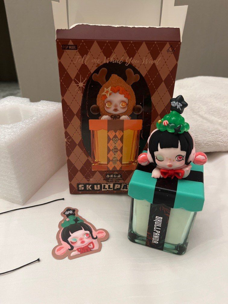 SKULLPANDA Tell Me What You Want Candle Skullpanda - Tell me what