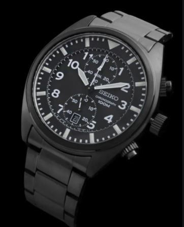 SUPER VALUE Brand New Seiko Chronograph Quartz Movement Sporty Men s Watch SNN233P1 FIXED PRICE