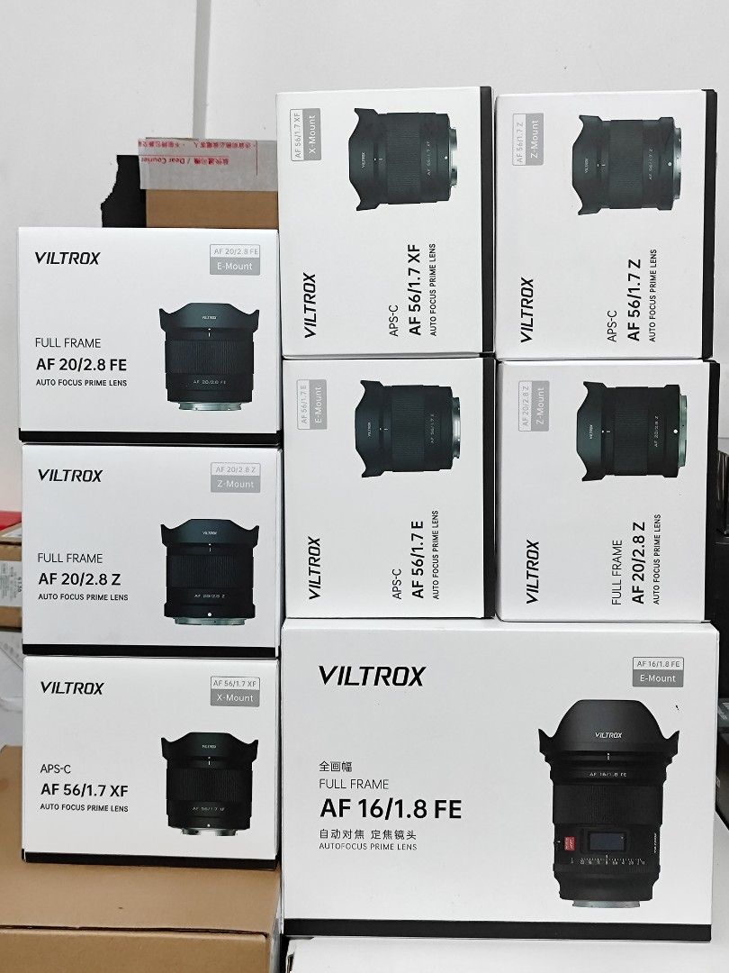 Viltrox lenses (Category: Lens & Kits) located in Mandaluyong City. Submitted by cbawag (Listing ID 1340002718, Image 2). Description: Viltrox 16mm f1.8 ( sony fullframe) -brand new sealed Also available for NIKON Zmount Inclusion: Standard inclusions Condition: Brand new sealed Also available for NIKON Zmount Vitrox lenses available (brand new)(updated) For Sony, Nikon, and fuji mount • Viltrox AF 56mm 1.7- ₱8,290 [NEW] • Viltrox AF 35mm 1.7- ₱8