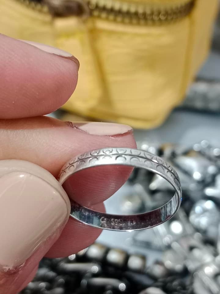 S925 ring stamp best sale