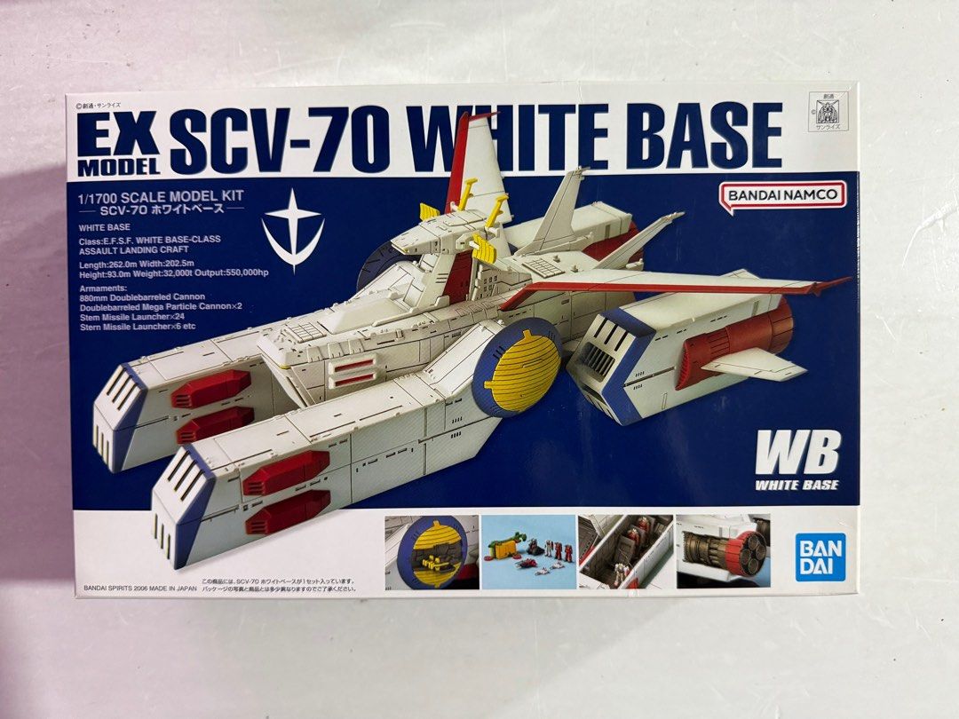 White base Gunpla model kit (Category: Gundam Model Kits) located in Singapore. Submitted by 00raiders (Listing ID 1339956711, Image 1). Description: .