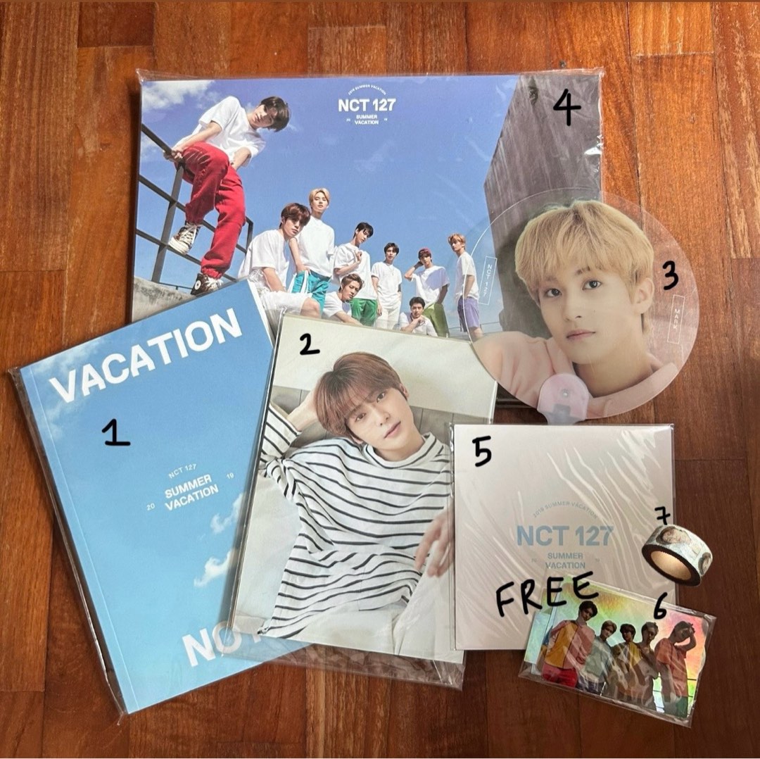 wts] NCT 127 2019 Summer Vacation Kit, Hobbies & Toys