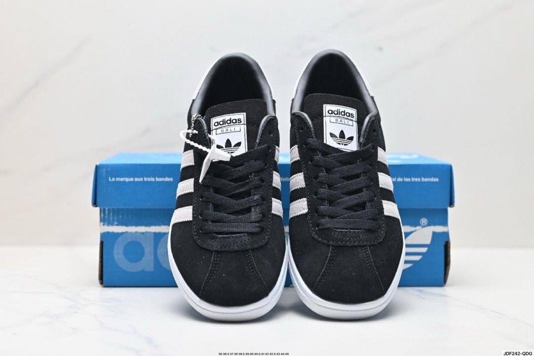 Adidas Bali Black White shoes, Men's Fashion, Footwear