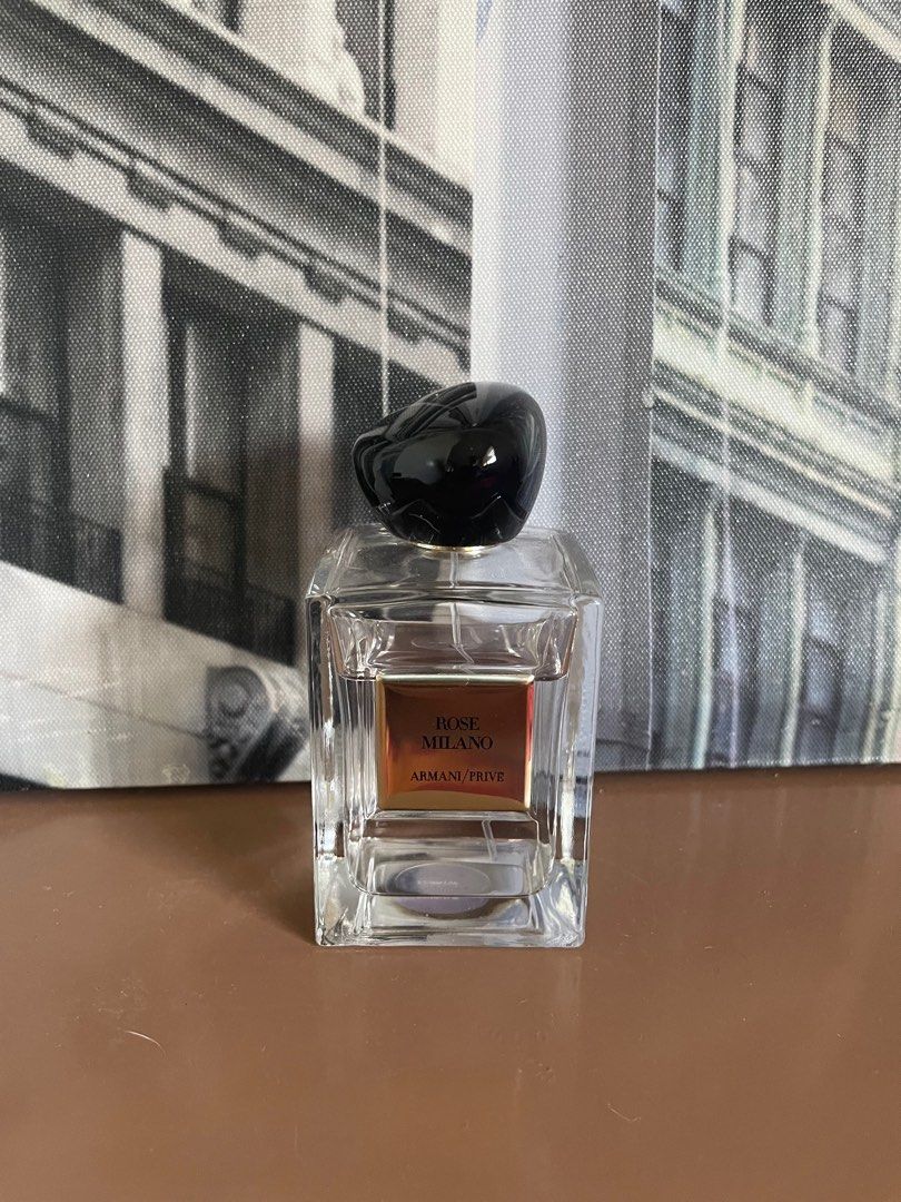 Armani Prive Rose Milano (Category: Fragrance & Deodorants) located in Angeles City. Submitted by closety.ph (Listing ID 1340128554, Image 1). Description: •100% Authentic/Original Tester • EDT • 100ml Please feel free to send a private message for more details, queries, and close up pictures 💌.