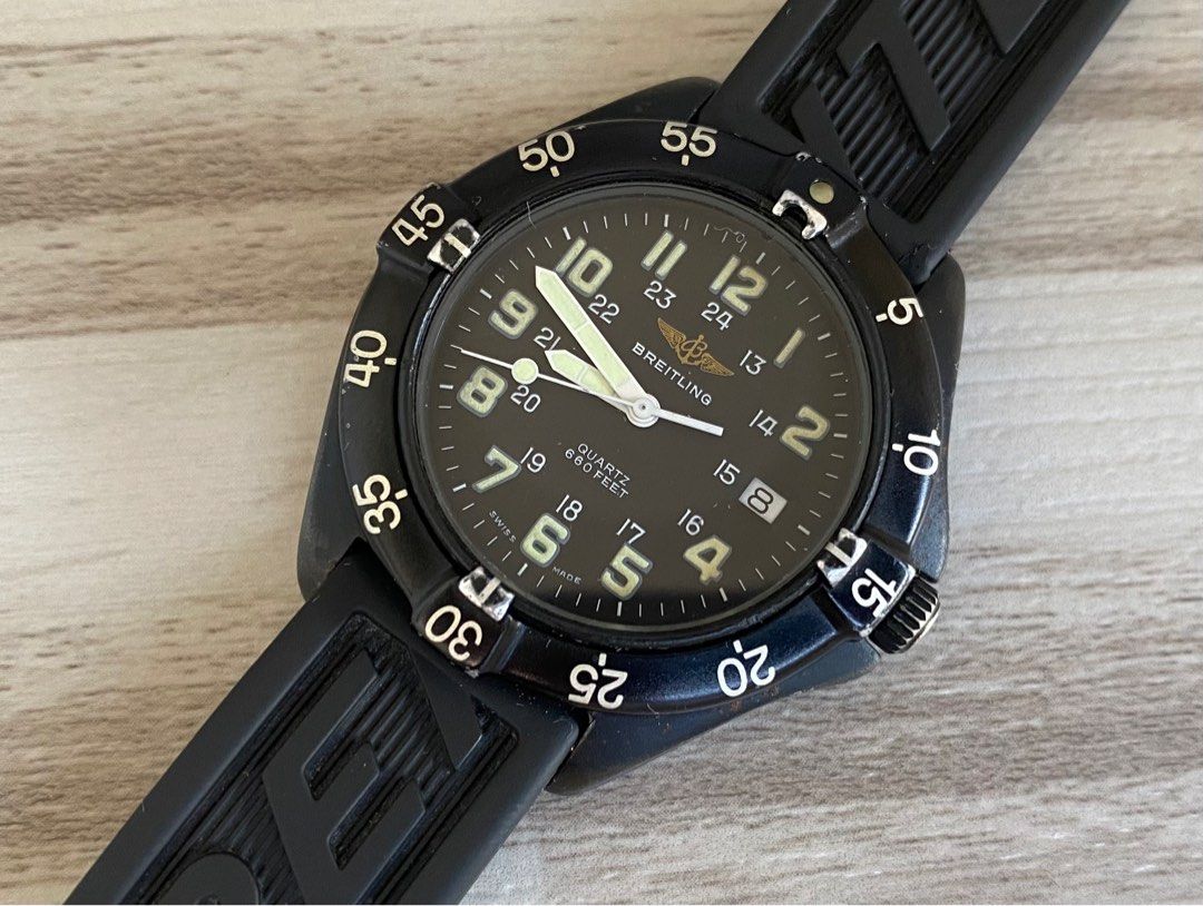 Breitling Colt Military 80180 Men s Fashion Watches Accessories Watches on Carousell