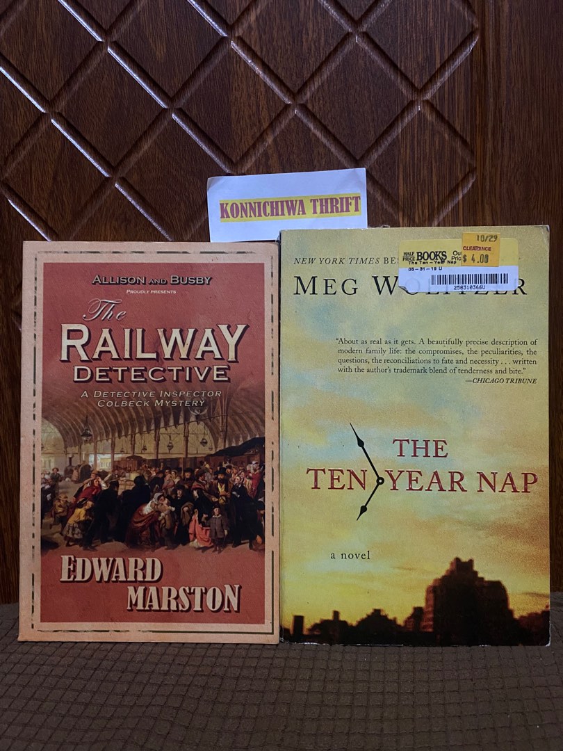 Bundle Edward Marston The Railway Detective & Meg Wolitzer The