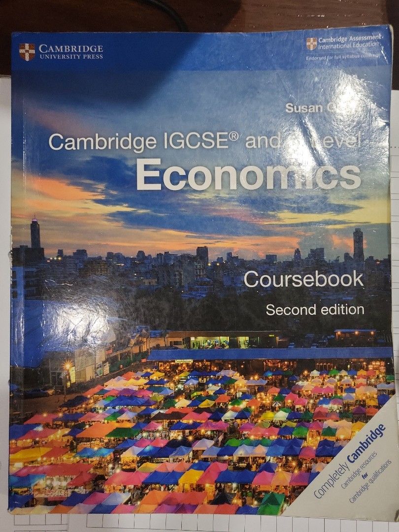 Cambridge IGCSE and O Level Economics Coursebook Second Edition ...