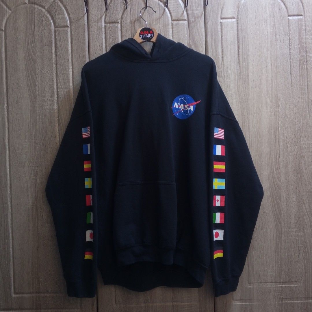 Chemistry NASA International Hoodie flags Men s Fashion Coats Jackets and Outerwear on Carousell