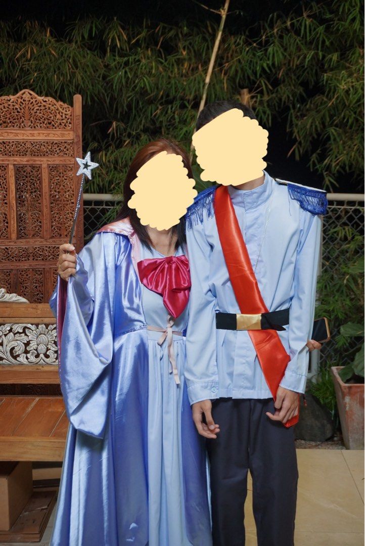 Custom-made Cinderella Prince Charming Costume Set (Category: Sets or Coordinates) located in Cavite. Submitted by a_second.chance (Listing ID 1340112117, Image 1). Description: Item details: PRINCE CHARMING SET = ₱1500 - fits XS to M - includes: pants, polo, sash, belt - model height: 5’6” - original price (fabric + labor) = ₱2200 All items are original unless stated. Prices are negotiable, just make an offer. Mode of payment: - BPI - BDO - Gcas