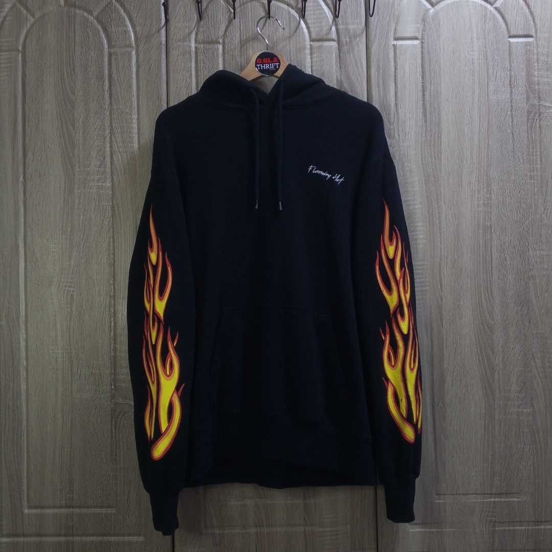 Flaming hot hoodie h&m clearance