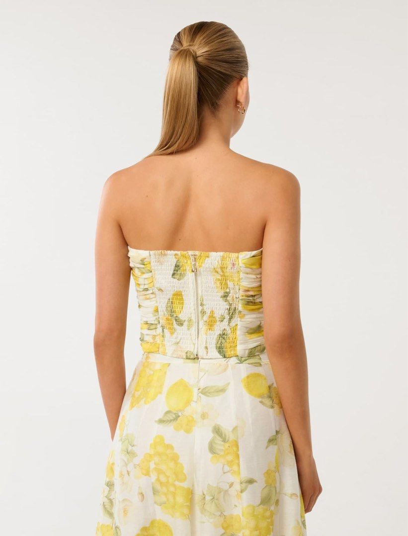 Ever New Limone Floral Co-ord (Category: Sets or Coordinates) located in Santa Rosa. Submitted by beyprie (Listing ID 1340215450, Image 3). Description: Used once. Can fit large to extra large. RFS: too big na for me.