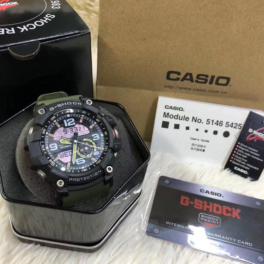 Gshock Mudmaster Series (Category: Men's Watches) located in Quezon City. Submitted by practical_fashion_ph (Listing ID 1340274767, Image 3). Description: with tincan, manual & paperbag.
