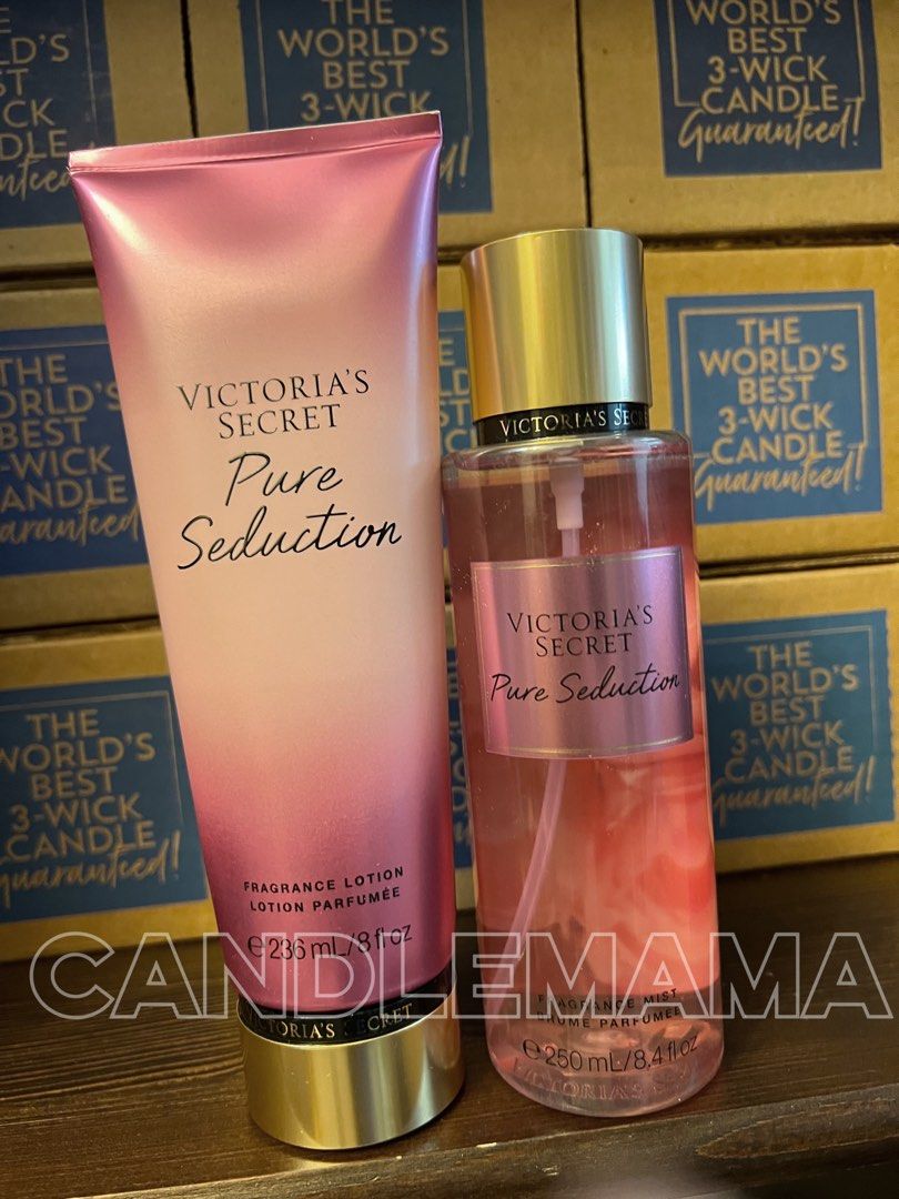 現貨包郵❤️VS Pure Seduction Fragrance Mist +Lotion (Full size~ Brand new) Victoria’s Secret 🚚Free SF pick up service (Category: Fragrance & Deodorants) located in Hong Kong. Submitted by bathandbodyworks.hk (Listing ID 1340162252, Image 1). Description: ❤️有新貨返2025-03-15 尚餘少量Pure Seduction Fragrance Mist 250ml, 歡迎查詢🙏🏻 只售正貨~ Authentic only ⭐️如你想在Carousell付款(信用卡或AlipayHK),歡迎聯絡我🙏🏻 Victoria’s Secret ❤️Authentic Pure Seduction ✅Fragrance Mist 250ml ✅F