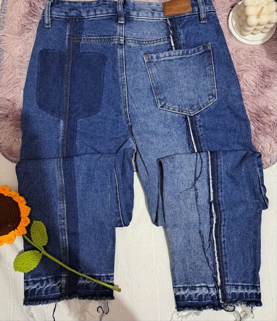 H-WAIST DENIM PANTS (Category: Jeans) located in Makati City. Submitted by imdgrce (Listing ID 1340268114, Image 3). Description: Sobrang ganda ng quality!! Size 28-29 Makapal and Mabigat.