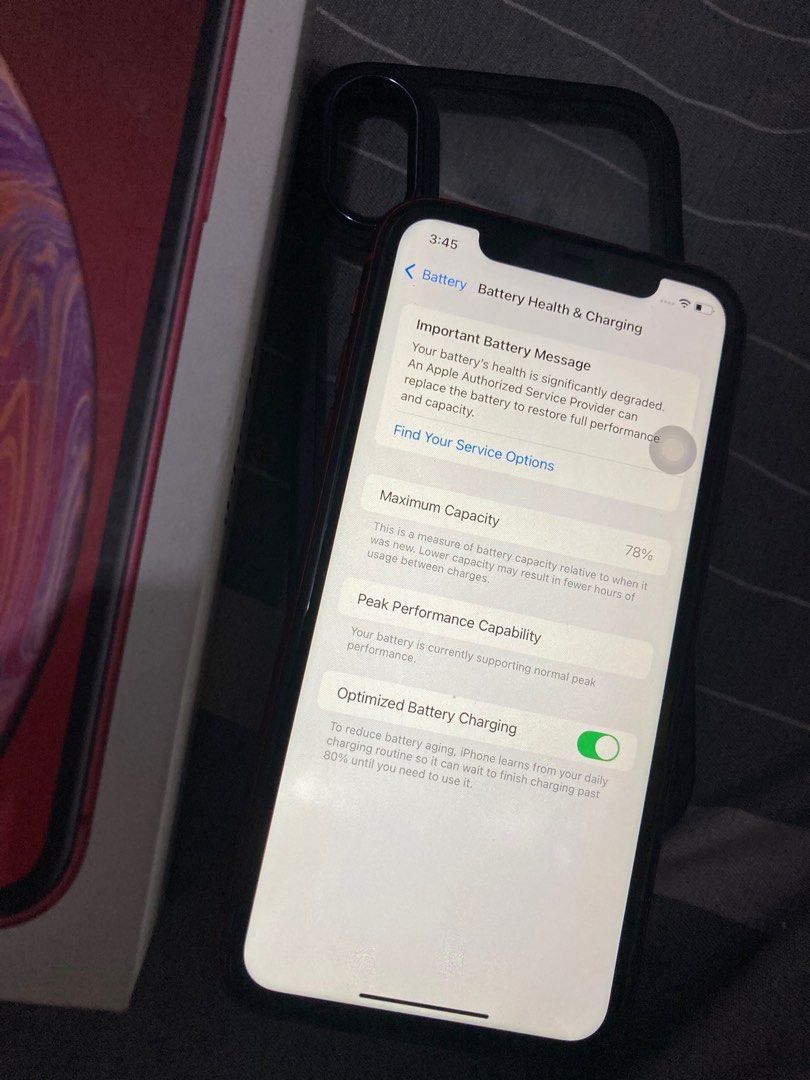 iPhone XR 128gb Smartlocked Original (Category: iPhone X Series) located in Manila. Submitted by maddi.cade (Listing ID 1340179800, Image 2). Description: iPhone XR 128gb Smartlocked Truetone & Face ID working All working! Reset/Check all u can some of the details are already posted Inclusions: Case & Box Pm for more questions, Thank You! MEET UP ONLY (any mrt stations will do) 📍Mandaluyong City.