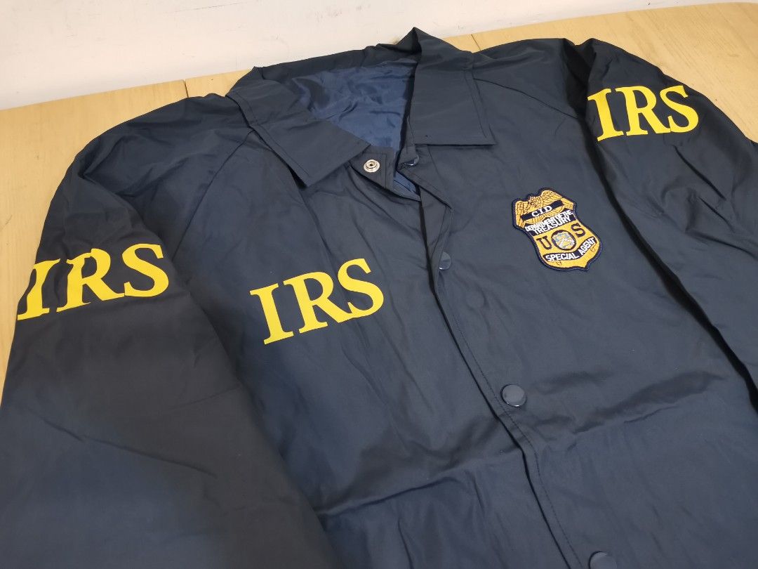 美國IRS CI識別外套, 男裝, 外套及戶外衣服- Carousell