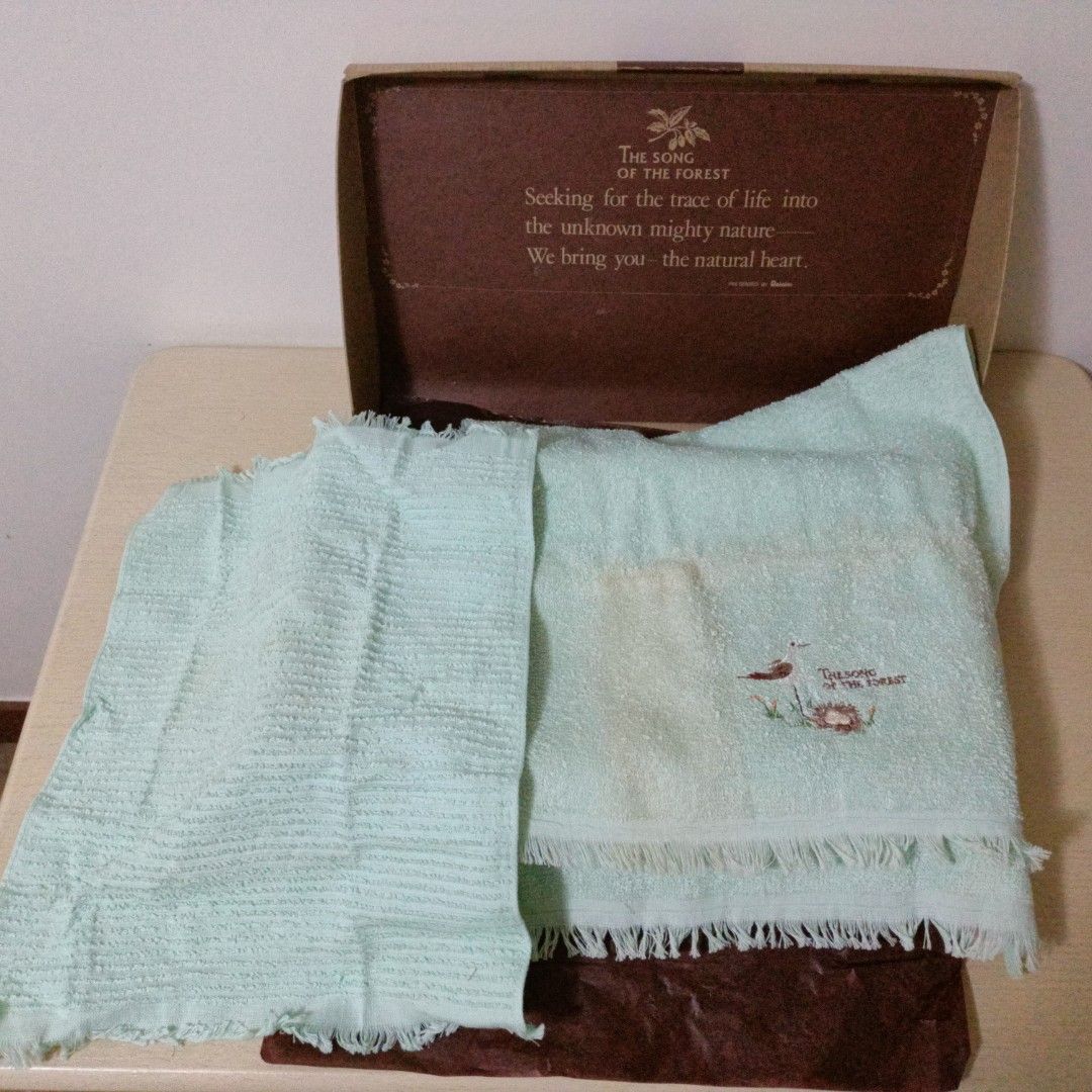 Japanese cotton face towel set (Category: Bath) located in Mandaluyong City. Submitted by diynanay (Listing ID 1340113398, Image 2). Description: price is negotiable.