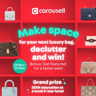 (Category: ) located in . Submitted by carousellluxury (Listing ID 1340205155, Image 1). Description: .