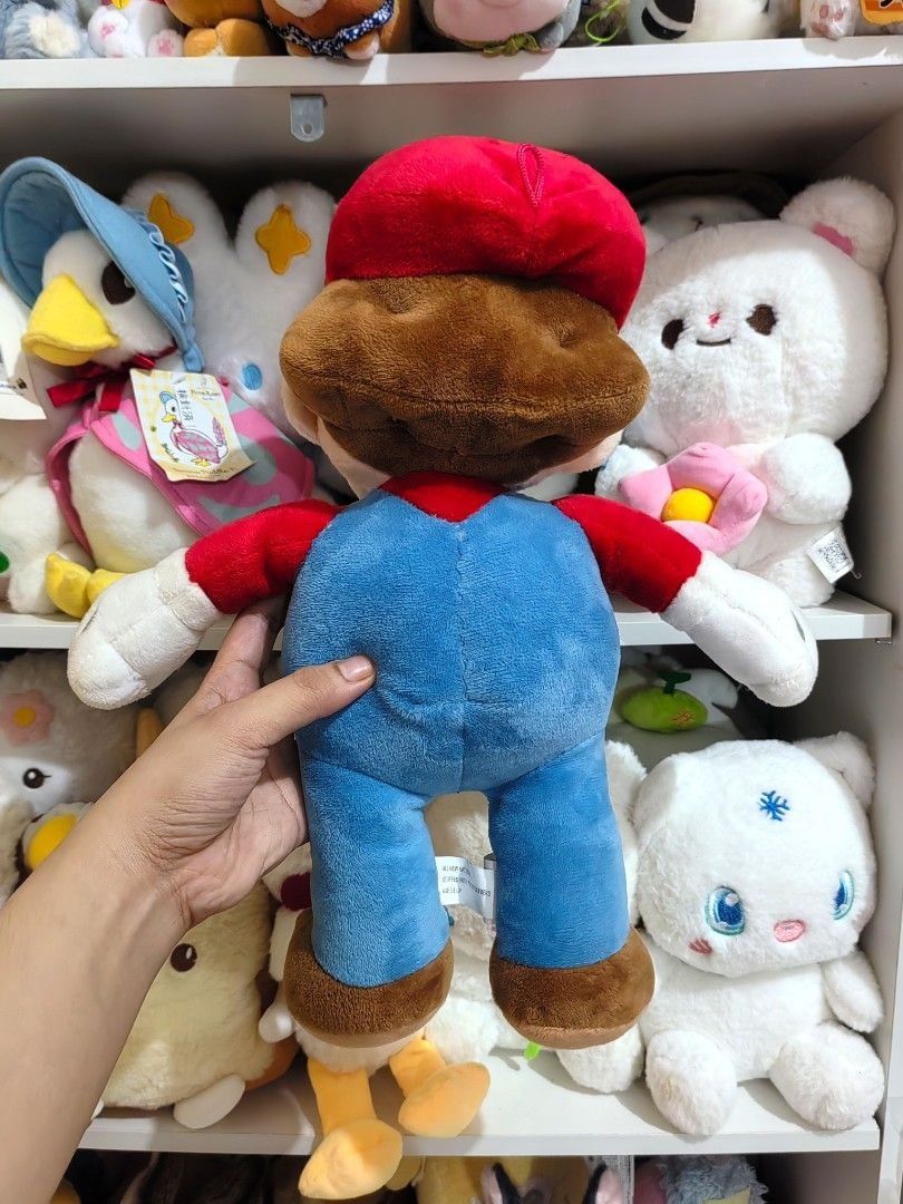 Mario (Super Mario Bros) Plushie Stuff Toy, Hobbies & Toys, Toys ...