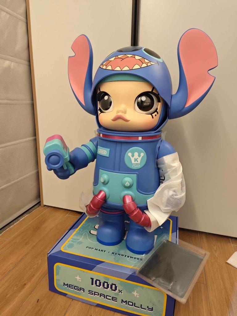 MEGA SPACE MOLLY スティッチ フィギュア1000% おまけあり MEGA SPACE
