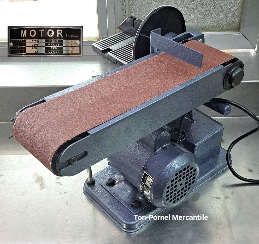 MEIHO Belt & Disc Sanding Machine (Category: Construction Tools & Equipment) located in Manila. Submitted by tonpornel (Listing ID 1340157219, Image 2). Description: MEIHO Belt & Disc Sanding Machine Ton-Pornel Mercantile • We supply Powertools, Hardware tools, Plumbing, Paints, Electrical and Construction materials • We offer Paint Mixing and Powertools Repair Visit us: 38 Marcos Highway Mayamot, Antipolo City https://maps.google.com/?cid=138423