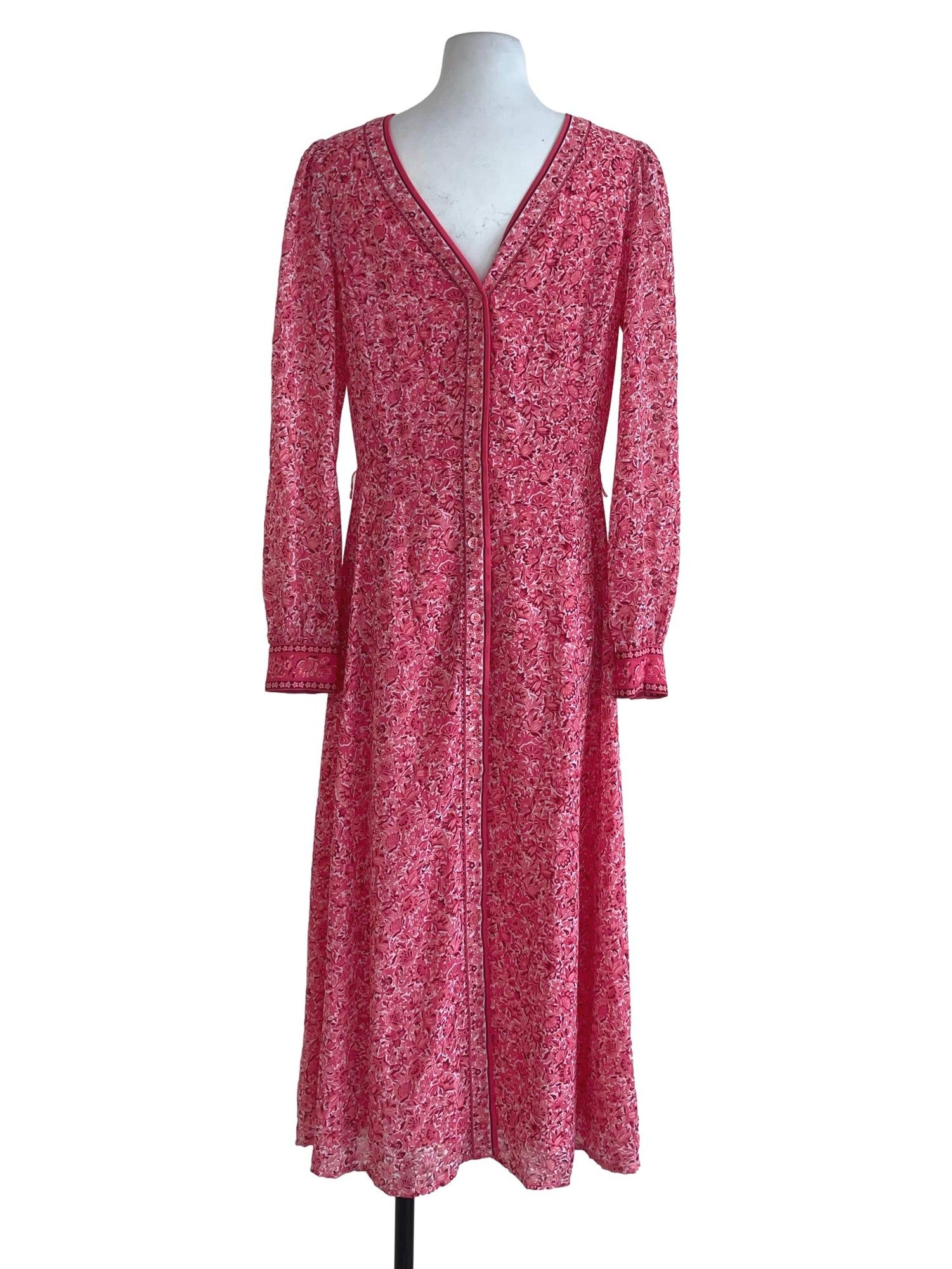 Michael kors pink flower dress clearance
