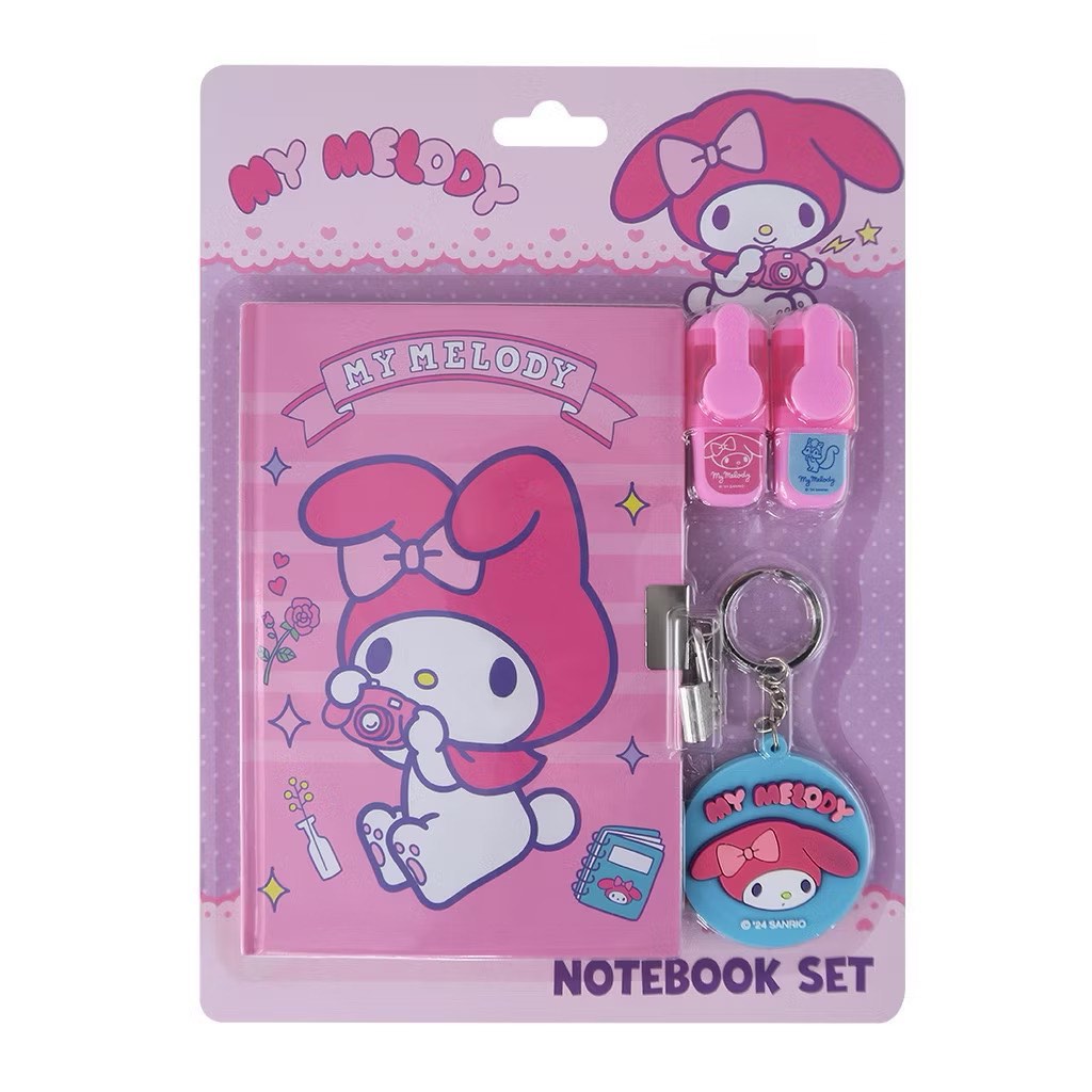 My Melody Travel Note Book Set, Hobbies & Toys, Stationery & Craft ...