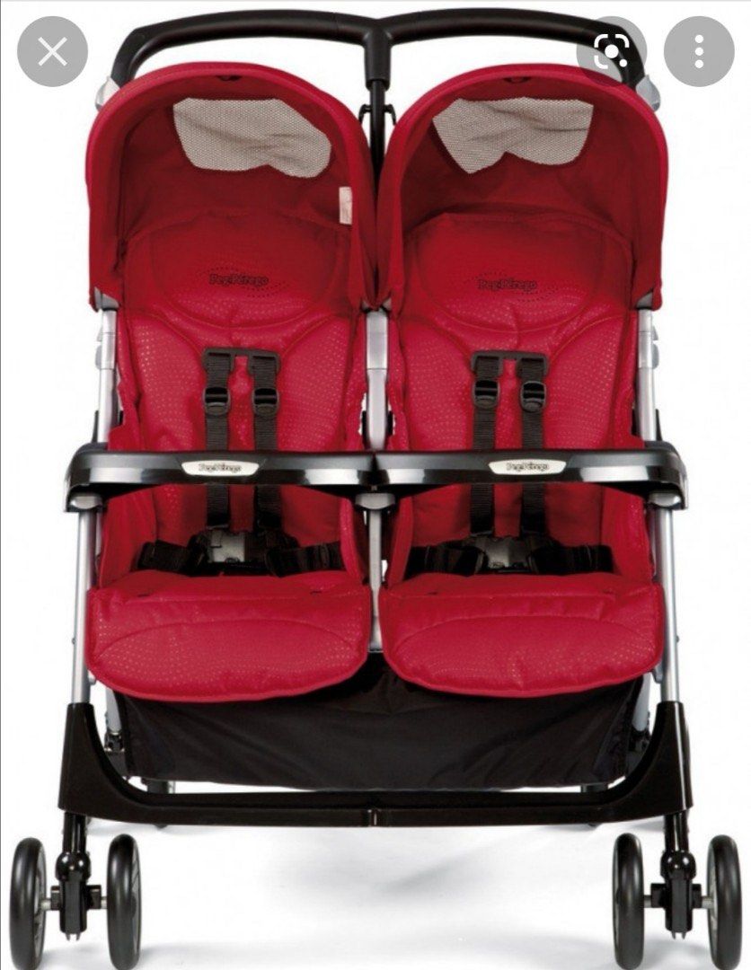 Peg perego aria twin stroller sales