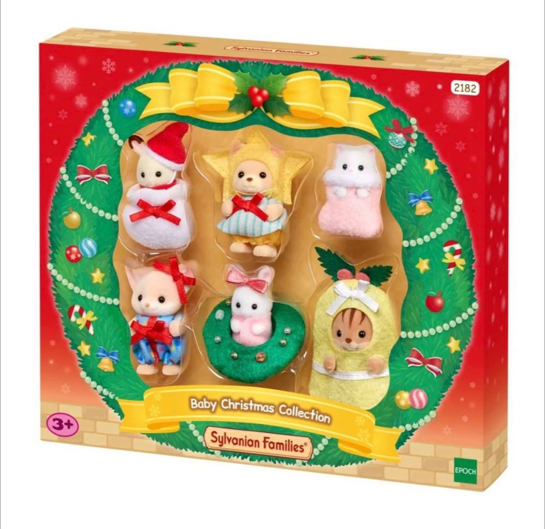 Sylvanian families christmas set outlet