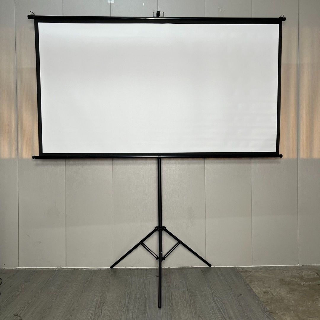 Projector Screen 100" & 72" AVAILABLE (Category: Projectors) located in Manila. Submitted by sdfsolutions (Listing ID 1340266120, Image 2). Description: 72" & 100" Available Tags: White screen projector Projector White screen Projector .