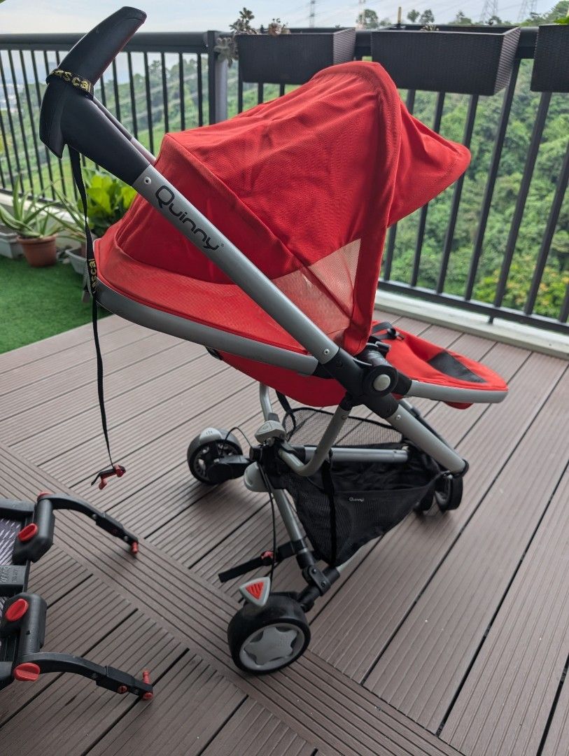 Quinny zapp extra stroller with buggy board Babies Kids Going Out Strollers on Carousell