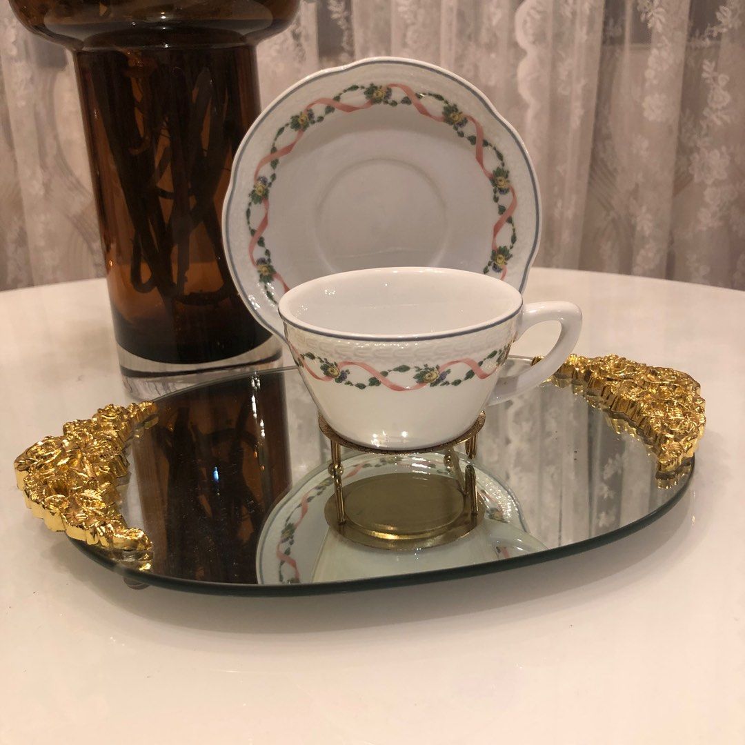 Richard Ginori “ Rafallo” Cup & Saucer (Category: Coffee & Tea Tableware) located in Rizal. Submitted by em528.maison (Listing ID 1340223251, Image 2). Description: Richard Ginori Rafallo Teacup & Saucer Italy Like New Rare .